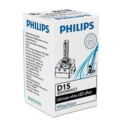 Philips Xenon D1S WHITE VISION 6000k лампочка цена и информация | Автомобильные лампочки | hansapost.ee