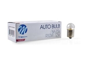 Авто лампа M-Tech BA15s RW10W 12В цена и информация | Автомобильные лампочки | hansapost.ee