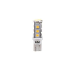 Светодиодная лампа M-Tech LB077W W5W T10 12В, 2 шт цена и информация | Автомобильные лампочки | hansapost.ee