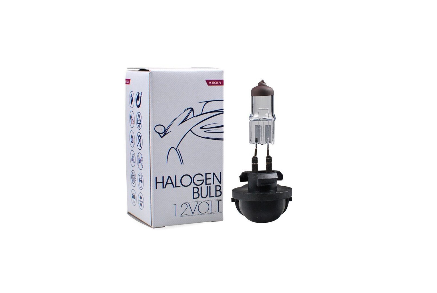 Halogeenpirn M-Tech H27/W2 12V price and information | Autopirnid | hansapost.ee