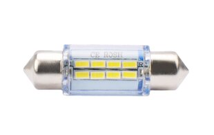 LED pirn M-Tech LB085W C5W 11x36 12V, 2 tk hind ja info | Autopirnid | hansapost.ee