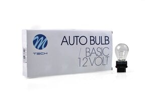 Галогенная лампа M-Tech P27w W2,5x16d 3156 12В цена и информация | Автомобильные лампочки | hansapost.ee