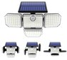 LED kohtvalgusti päikesepatarei ja liikumisanduriga, 171 led цена и информация | Aiavalgustid ja õuevalgustid | hansapost.ee