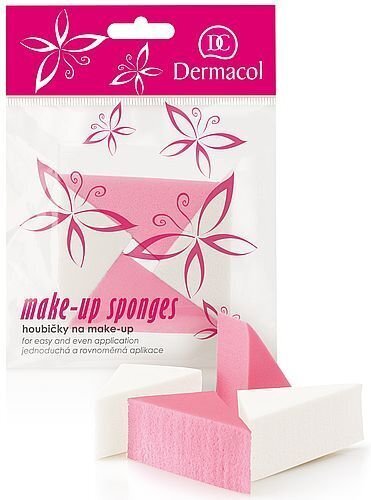 Dermacol Make-Up Sponges meigitarvik 4 hind ja info | Meigipintslid ja meigikäsnad | hansapost.ee