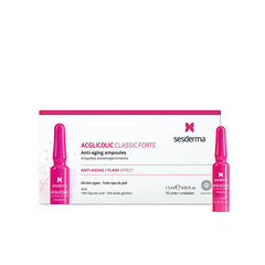 Антивозрастные капсулы ACGLICOLIC classic Sesderma (2 мл) цена и информация | Сыворотки для лица, масла | hansapost.ee