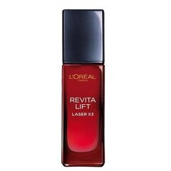 Укрепляющая сыворотка L'Oreal Make Up Revitalift Laser X3 (30 мл) цена и информация | Сыворотки для лица, масла | hansapost.ee