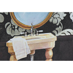 Картина DKD Home Decor, Полотно, Туалеты (3 шт.) (30 x 1.8 x 40 cm) цена и информация | Картины, живопись | hansapost.ee