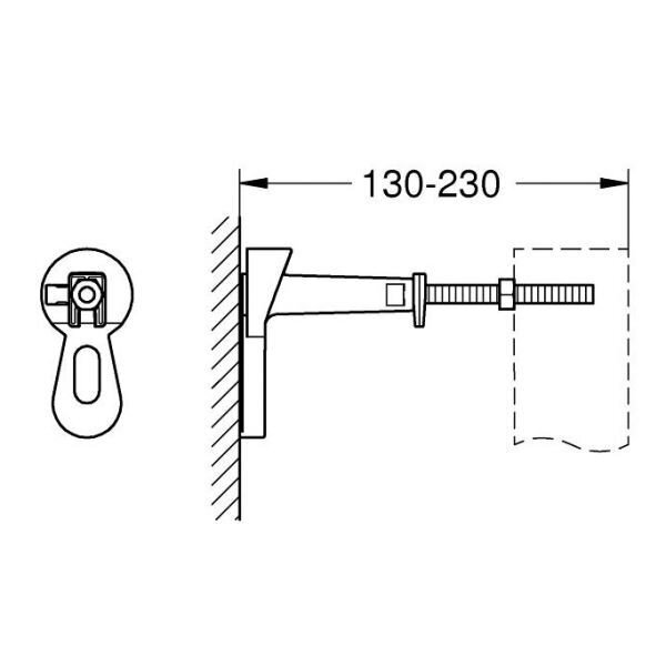 WC komplekt Grohe BAU: WC varjatud raam + Grohe Rimless WC-pott + nupp + aeglaselt sulguv kaas, 39499000 hind ja info | WС-potid | hansapost.ee