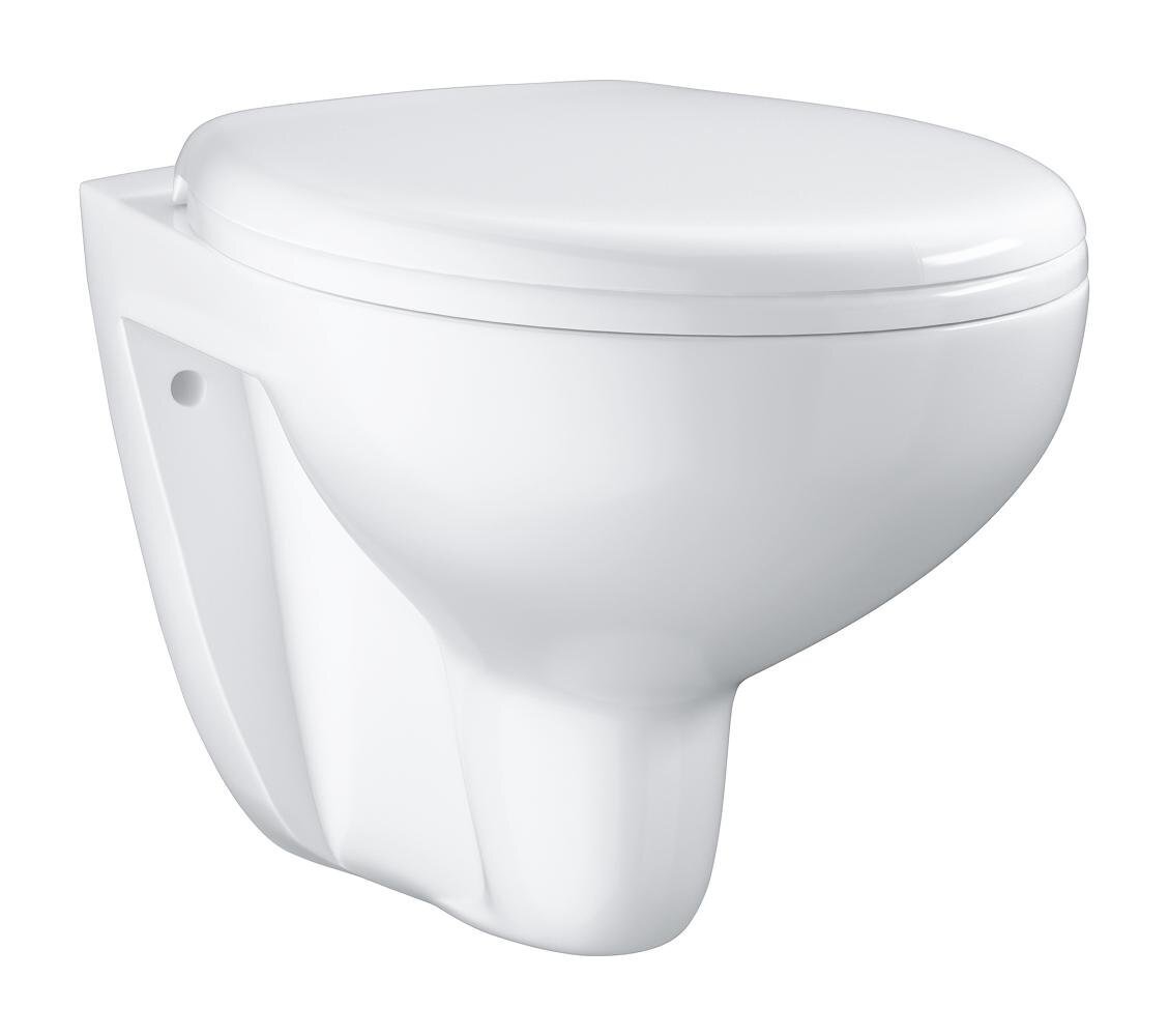 WC komplekt Grohe BAU: WC varjatud raam + Grohe Rimless WC-pott + nupp + aeglaselt sulguv kaas, 39499000 цена и информация | WС-potid | hansapost.ee