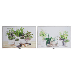 Võtmekapp DKD Home Decor Valge Roheline Puit MDF (46.5 x 6 x 31.5 cm) (2 pcs) hind ja info | Seifid | hansapost.ee