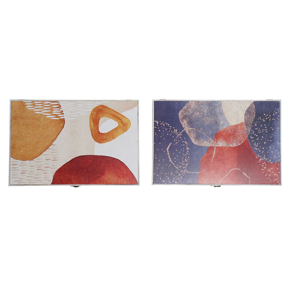 Võtmekapp DKD Home Decor Puit MDF (46.5 x 6 x 31.5 cm) (2 pcs) hind ja info | Seifid | hansapost.ee