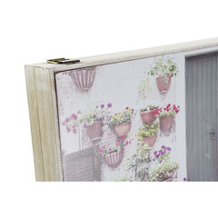 Шкаф для ключей DKD Home Decor Серый Белый Деревянный MDF (46.5 x 6 x 31.5 см) (2 шт) цена и информация | Сейфы | hansapost.ee