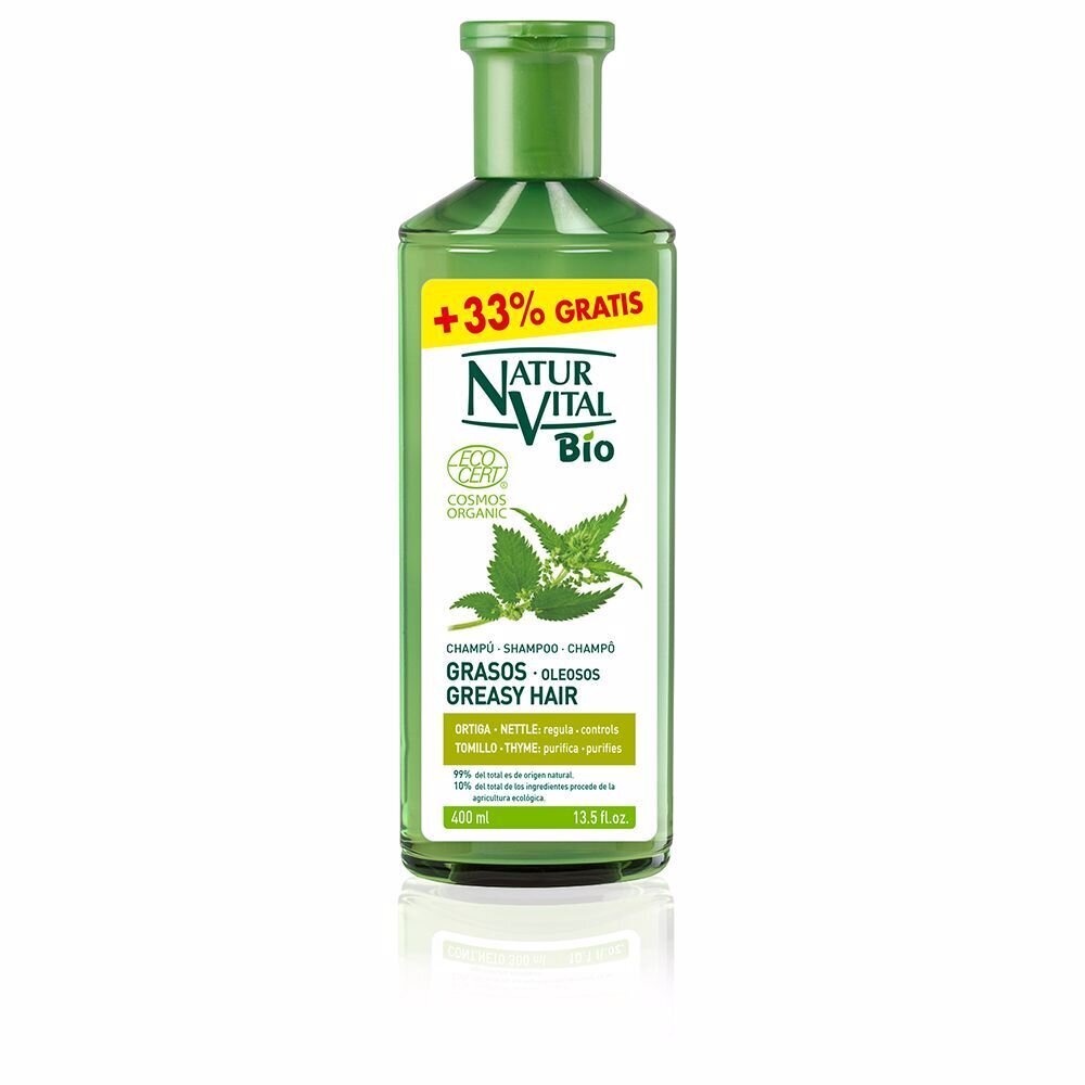 Šampoon Naturvital (400 ml) цена и информация | Šampoonid | hansapost.ee