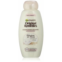 Stiliseerimiskreem Garnier Original Remedies Delicatesse Kaerahelbe (600 ml) hind ja info | Šampoonid | hansapost.ee