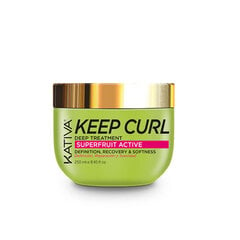 Juuksemask Kativa Keep Curl (250 ml) hind ja info | Kativa Juuksehooldus | hansapost.ee