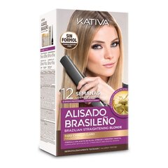 Brasiilia Juustesirgendaja Komplekt Kativa Pro Blonde (6 pcs) hind ja info | Juuksemaskid, õlid ja seerumid | hansapost.ee