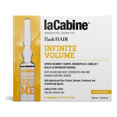 Ampullid laCabine Flash Hair Kohendav (7 pcs) цена и информация | Маски, масла, сыворотки | hansapost.ee