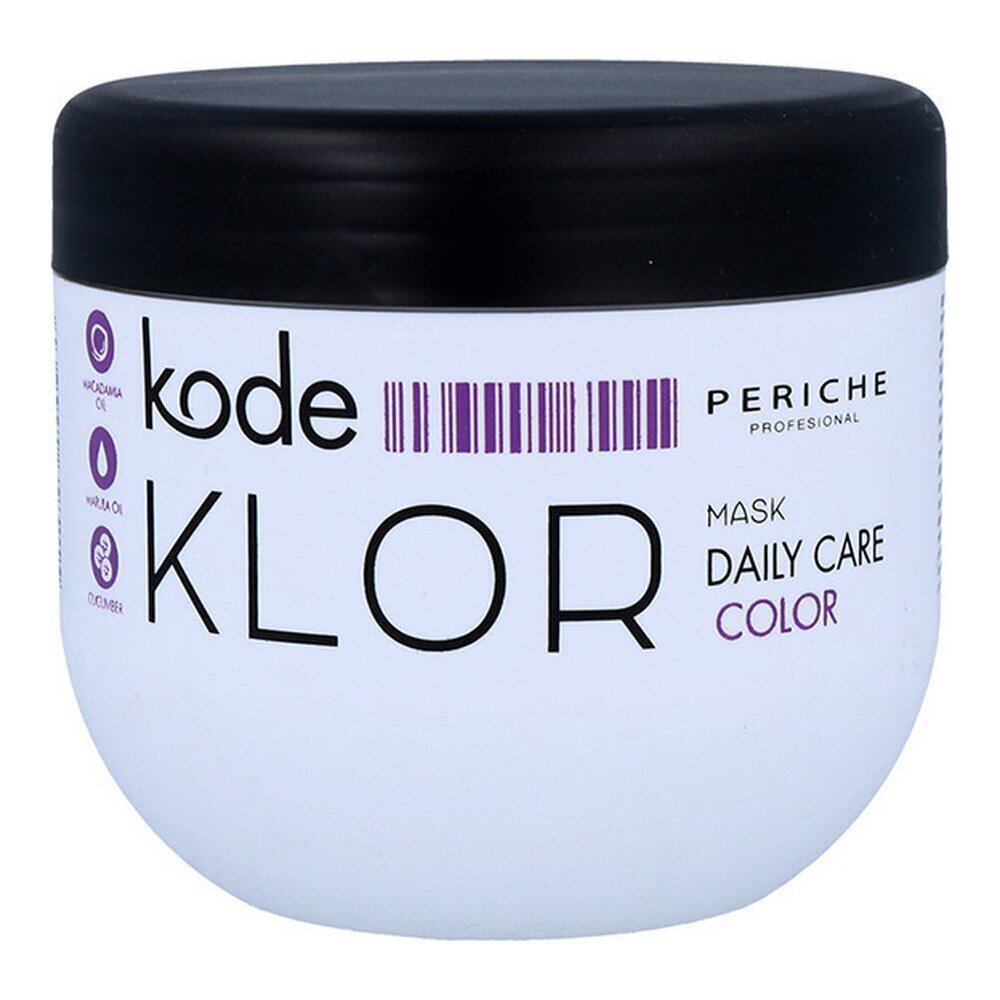 Juuksemask Kode Klor Color Daily Care Periche (500 ml) hind ja info | Juuksemaskid, õlid ja seerumid | hansapost.ee