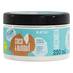 Mask Coconut & Almond Cream Katai (250 ml) hind ja info | Juuksemaskid, õlid ja seerumid | hansapost.ee