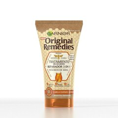 Mitte-loputatav Parandav Kreem Garnier Original Remedies Tesoros de Miel 3-in-1 (150 ml) hind ja info | Juuksemaskid, õlid ja seerumid | hansapost.ee