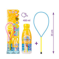 Кольцо для мыльных пузырей + жидкость для мыльных пузырей 400 мл, Tuban TU3440 цена и информация | Tuban Товары для детей и младенцев | hansapost.ee