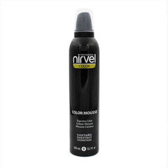 Полуперманентное окрашивание Nirvel Color Mousse Каштановый (300 ml) цена и информация | Краска для волос | hansapost.ee