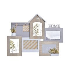 Fotoraam DKD Home Decor Puit Lill Naturaalne (55 x 4 x 41 cm) (2 Ühikut) hind ja info | Pildiraamid | hansapost.ee