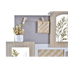 Fotoraam DKD Home Decor Puit Lill Naturaalne (55 x 4 x 41 cm) (2 Ühikut) hind ja info | Pildiraamid | hansapost.ee