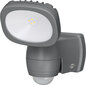 Brennenstuhl LED prožektor patareitoitega LUFOS LG SMD+PIR 3xLR14 цена и информация | Aiavalgustid ja õuevalgustid | hansapost.ee