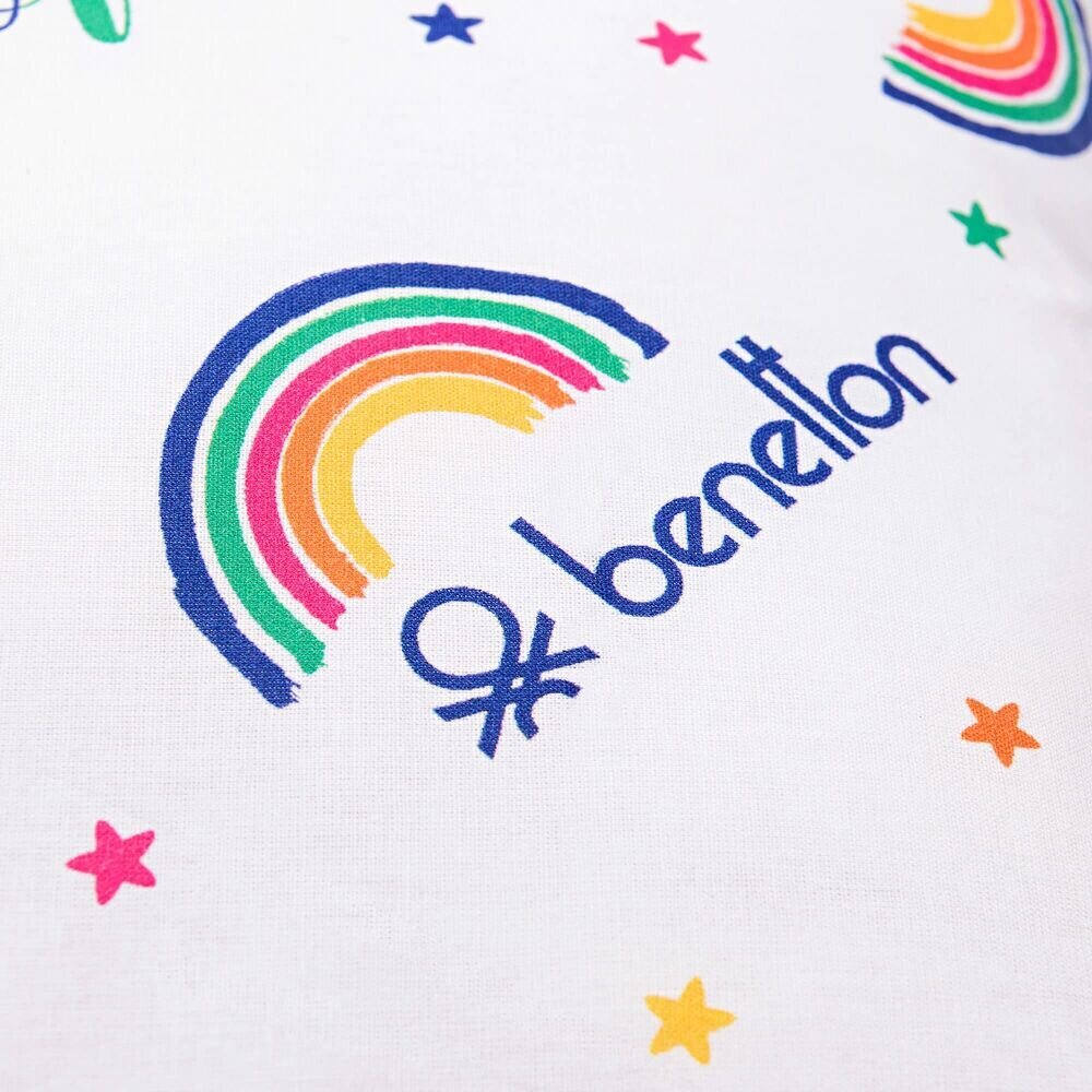 Padi Benetton rainbow (30 x 30 cm) цена и информация | Padjakatted ja dekoratiivpadjad | hansapost.ee