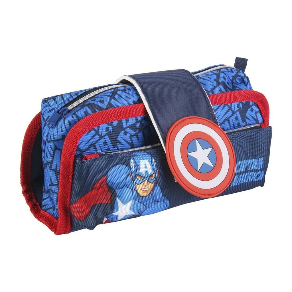 Koolikott Marvel Sinine (22 x 12 x 7 cm) hind ja info | Kirjatarvikud | hansapost.ee