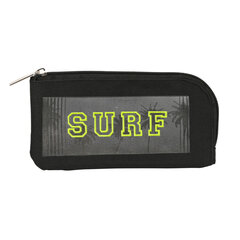 Koolikott Safta Surf Must (23 x 11 x 1 cm) цена и информация | Канцелярские товары | hansapost.ee