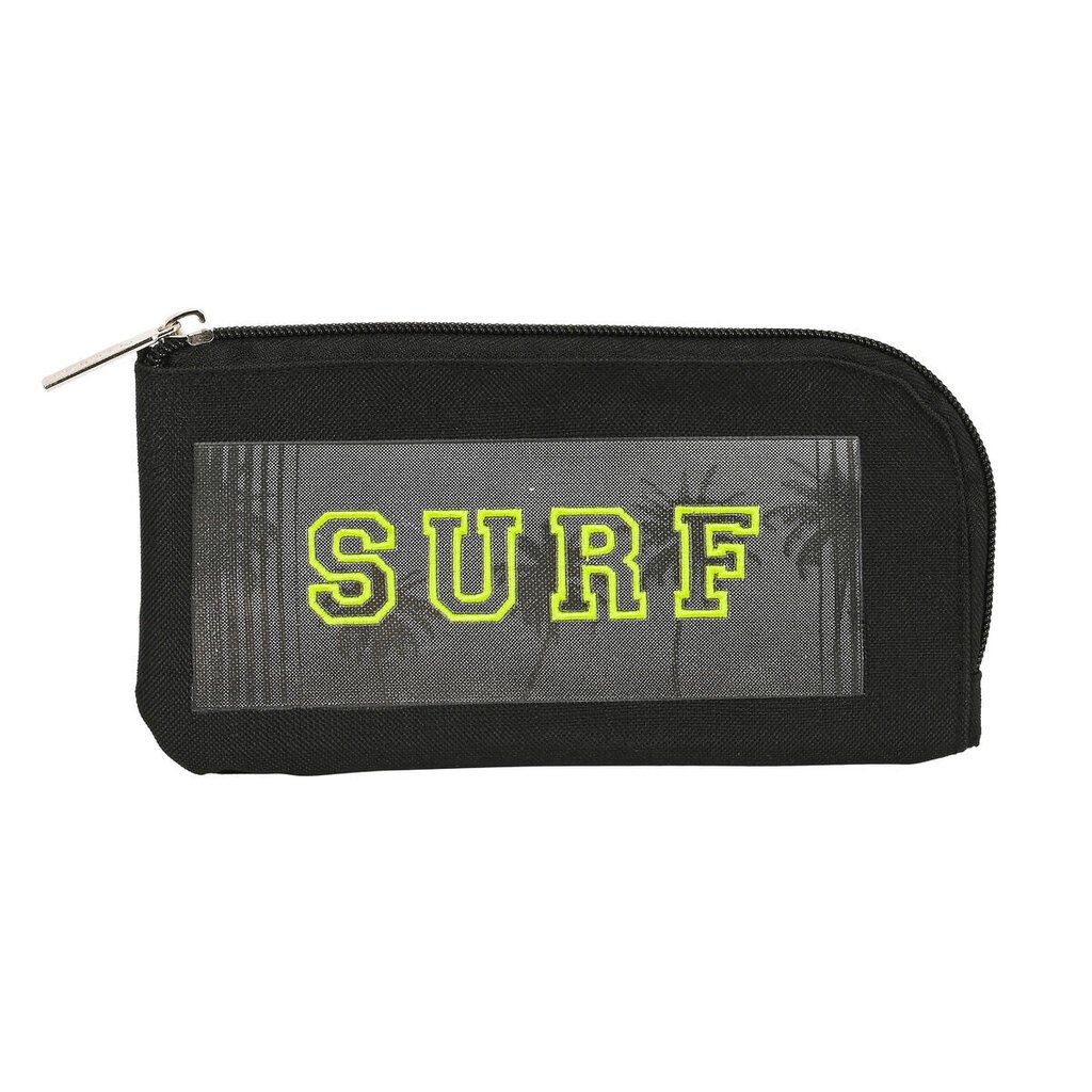 Koolikott Safta Surf Must (23 x 11 x 1 cm) hind ja info | Kirjatarvikud | hansapost.ee