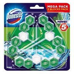 Очиститель-освежитель DOMESTOS Trio Pine, 3X55г цена и информация | Чистящие средства | hansapost.ee