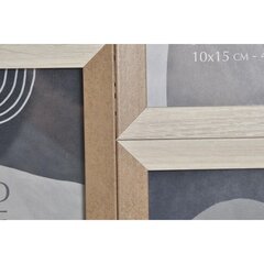 Fotoraam DKD Home Decor Puit Must Pruun Boho (49,5 x 2 x 49,5 cm) (2 Ühikut) hind ja info | Pildiraamid | hansapost.ee