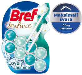 Очищающий освежитель BREF WC DELUXE Lovely Jasmine, 2x50 г цена и информация | Очистители | hansapost.ee