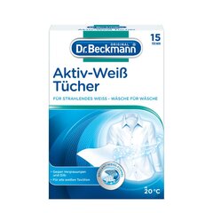 Valgenduslapid masinpesuks Dr. Beckmann 15tk hind ja info | Pesuvahendid | hansapost.ee