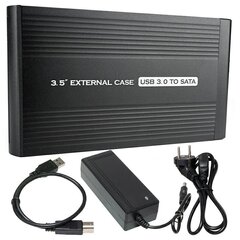 K201B OBUDOWA 3,5 HDD USB 3.0 SATA hind ja info | Väliste kõvaketaste ümbrised | hansapost.ee