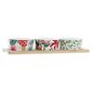 Set za Predjelo DKD Home Decor Mitmevärviline Bambus Keraamika Troopiline (28,5 x 10 x 4,6 cm) (4 Tükid, osad) hind ja info | Lauanõud ja nõude komplektid | hansapost.ee