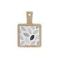 Suupistete alus DKD Home Decor Lehed Bambus Keraamika (18 x 12 x 1 cm) цена и информация | Lauanõud ja nõude komplektid | hansapost.ee