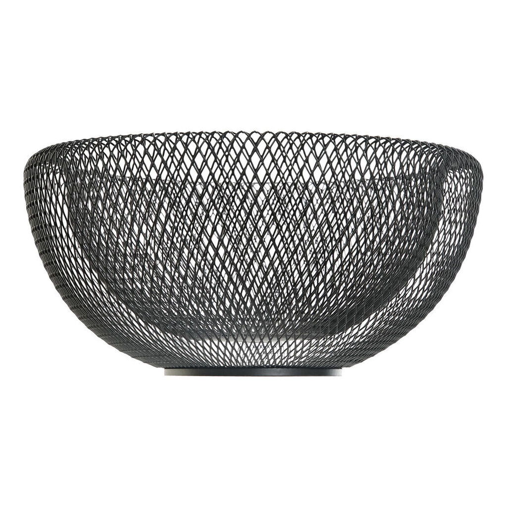 Puuviljakauss DKD Home Decor Metall (2 Ühikut) (25 x 25 x 12 cm) цена и информация | Lauanõud ja nõude komplektid | hansapost.ee