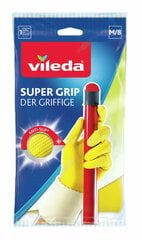 VILEDA Перчатки Super Grip цена и информация | Тазик с ручками круглый 9л, серый | hansapost.ee