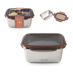 Герметичная коробочка для завтрака Quttin, прямоугольная, 2.6 л цена и информация | Контейнеры для хранения продуктов | hansapost.ee