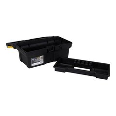 Ящик для инструментов Dem Brico XS Чёрный Жёлтый (25 x 14 x 11,3 cm) цена и информация | Ящики для инструментов, держатели | hansapost.ee