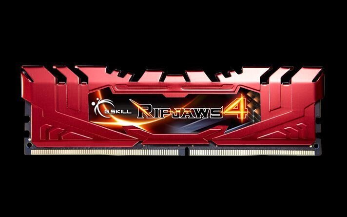 G.Skill Ripjaws 4 DDR4, 16GB (8GBx2) 2666MHz, CL15 (F4-2666C15D-16GRR) hind ja info | Operatiivmälu | hansapost.ee