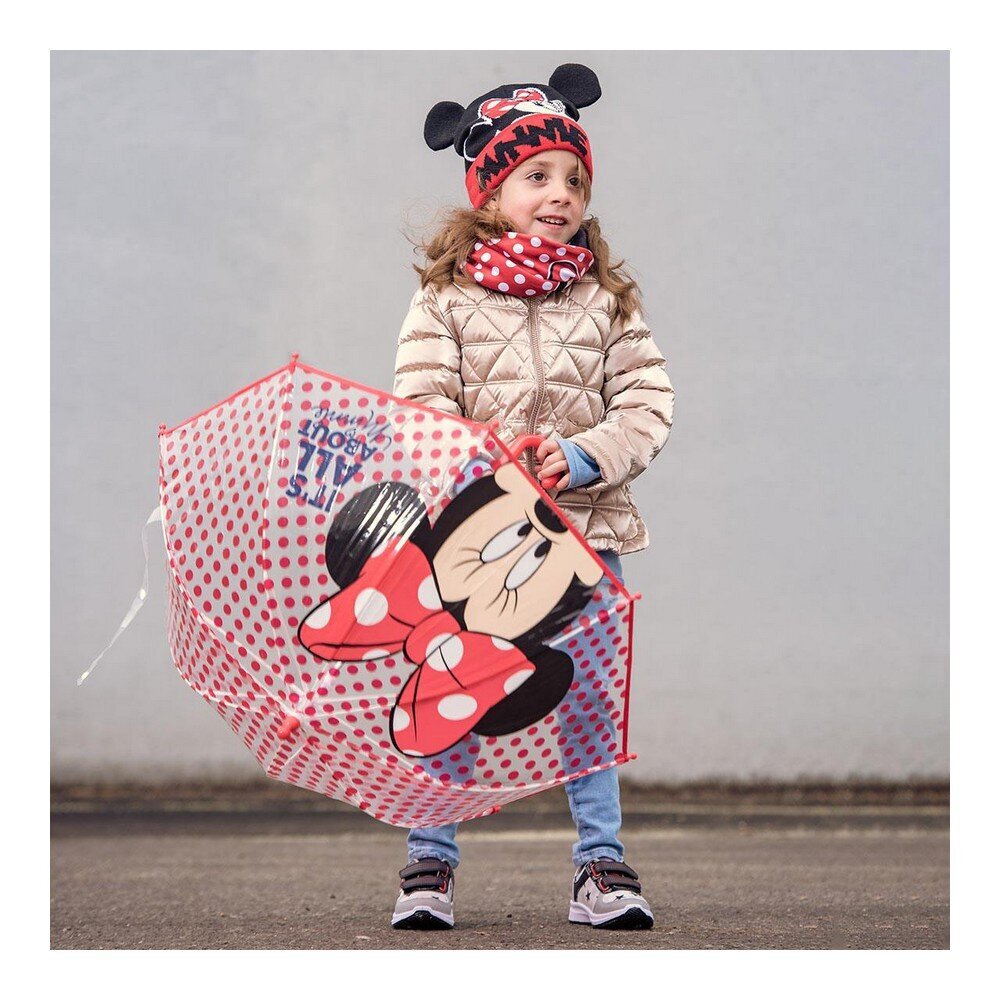 Kaelasoojendaja Minnie Mouse Punane цена и информация | Aksessuaarid lastele | hansapost.ee