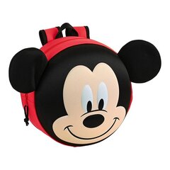 3D-Laste seljakott Mickey Mouse Clubhouse Punane Must (31 x 31 x 10 cm) hind ja info | Koolikotid ja seljakotid | hansapost.ee