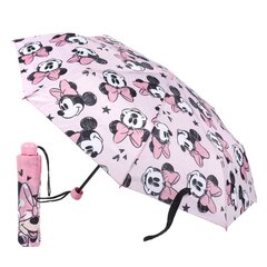 Kokkupandav vihmavari Minnie Mouse Roosa (Ø 92 cm) hind ja info | Aksessuaarid lastele | hansapost.ee