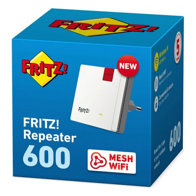 Fritz! 600 2,4 GHz 600 Mbit/s hind ja info | Ruuterid | hansapost.ee