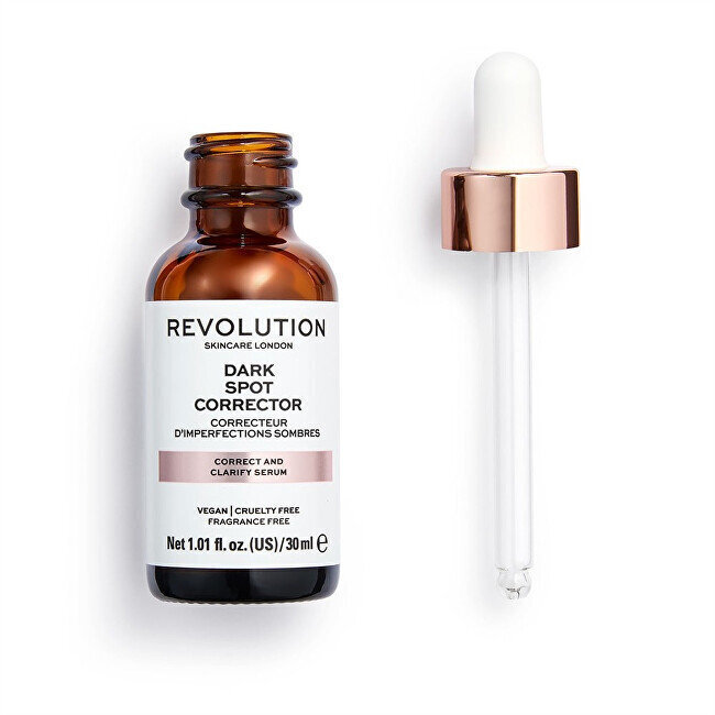 Maskeeriv näoseerum Revolution Skincare - Dark Spot Corrector Concealer & Lightening Serum, 30 ml цена и информация | Näoõlid, ampullid ja seerumid | hansapost.ee